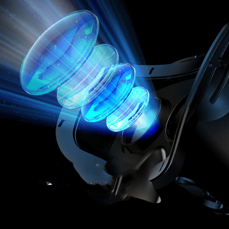 Nouveau VRG Pro 3D VR Lunettes de Réalité Virtuelle Plein Écran Visuel Large-Angle VR Lunettes Pour 5 À 7 pouces Smartphone Lunettes Dispositifs