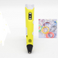 3D impression stylo 3D stylo deux génération graffiti 3D stéréoscopique pinceau enfants puzzle peinture jouets